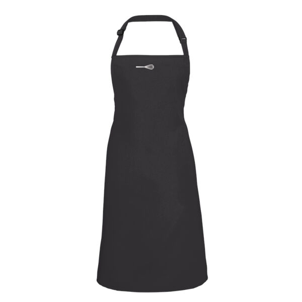 Black Bib Apron PR150-P Thumbnail
