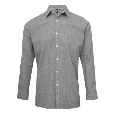 Premier Gingham Long Sleeve Shirt CH-PR220 Thumbnail