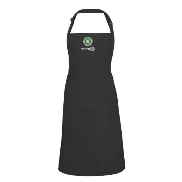 Personalised Black Bib Apron CH-PR150-P Thumbnail