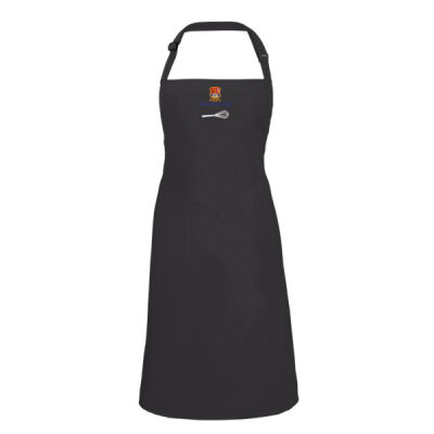 Personalised Black Bib Apron CH-PR150-P Thumbnail
