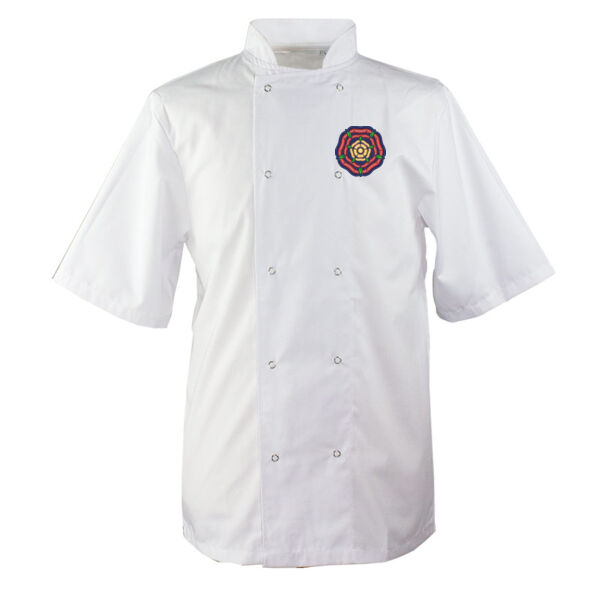 Personalised Short Sleeve Chef Jacket CH-KYLCH02-P  Thumbnail