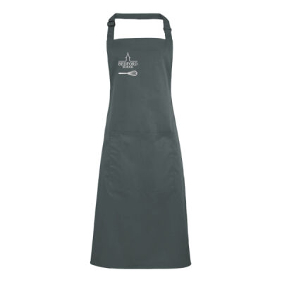 Personalised Grey Bib Apron CH-PR154-P Thumbnail
