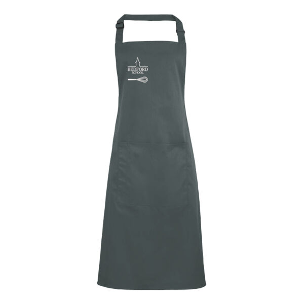 Personalised Grey Bib Apron CH-PR154-P Thumbnail