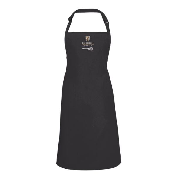 Personalised Black Bib Apron CH-PR150-P Thumbnail