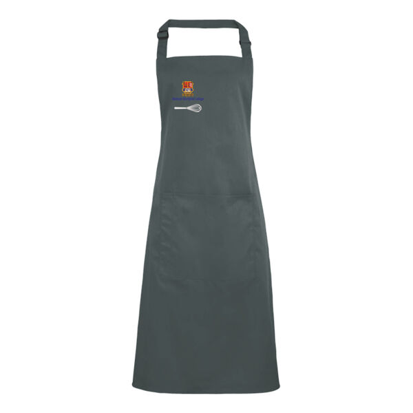 Personalised Grey Bib Apron CH-PR154-P Thumbnail