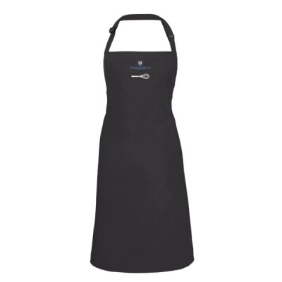 Personalised Black Bib Apron CH-PR150-P Thumbnail