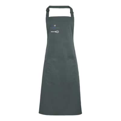 Personalised Grey Bib Apron CH-PR154-P Thumbnail
