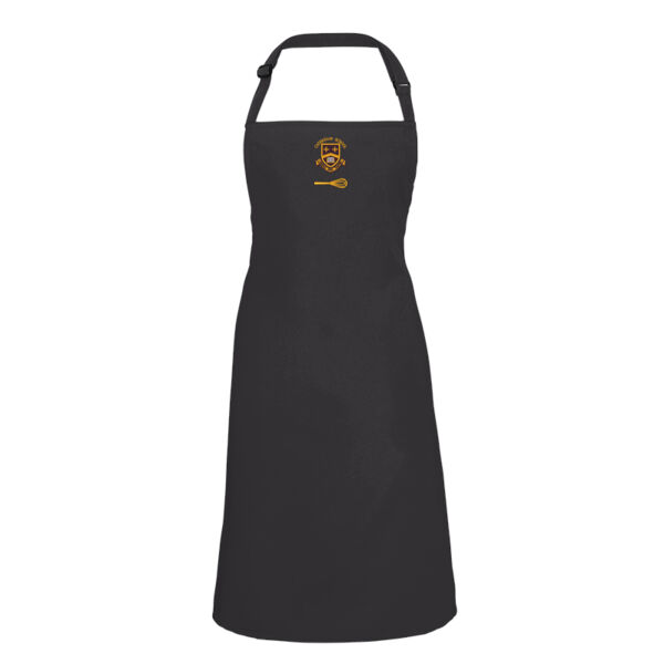 Personalised Black Bib Apron CH-PR150-P Thumbnail