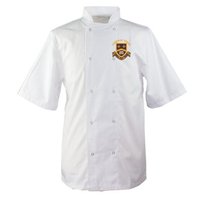 Personalised Short Sleeve Chef Jacket CH-KYLCH02-P  Thumbnail