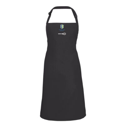 Personalised Black Bib Apron CH-PR150-P Thumbnail