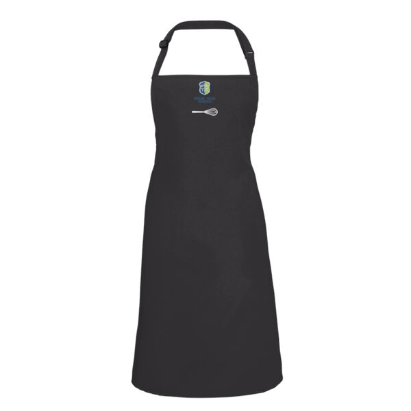 Personalised Black Bib Apron CH-PR150-P Thumbnail