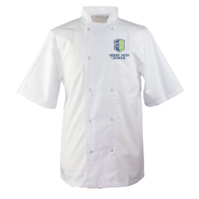 Personalised Short Sleeve Chef Jacket CH-KYLCH02-P  Thumbnail