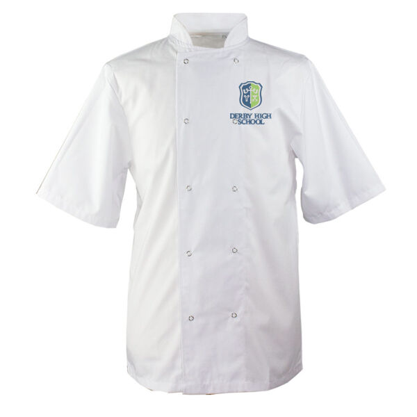 Personalised Short Sleeve Chef Jacket CH-KYLCH02-P  Thumbnail