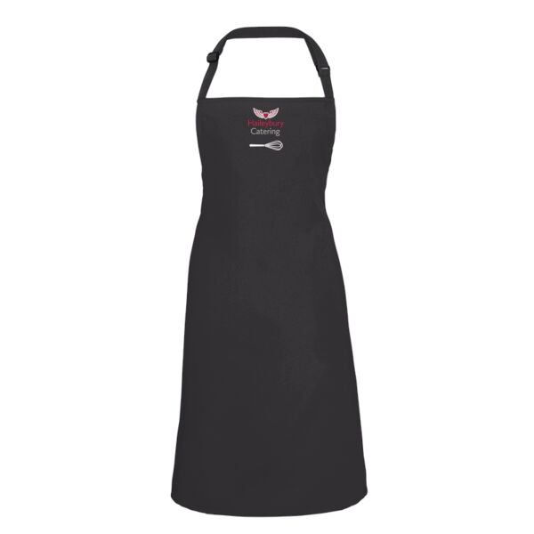 Personalised Black Bib Apron CH-PR150-P Thumbnail
