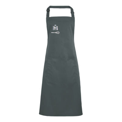 Personalised Grey Bib Apron CH-PR154-P Thumbnail