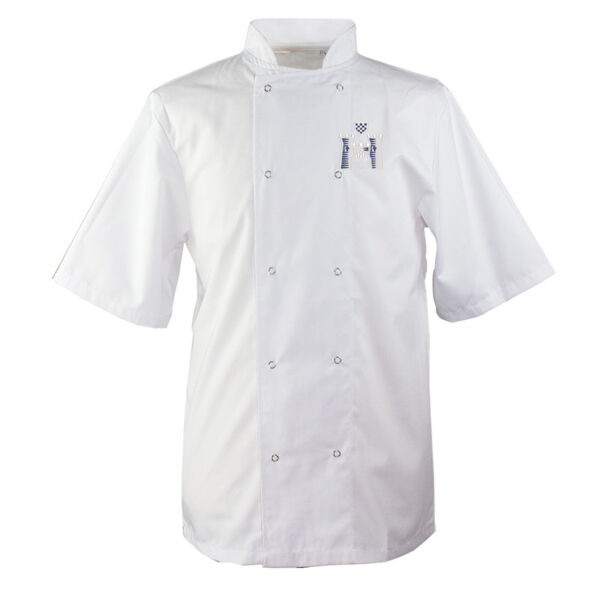 Personalised Short Sleeve Chef Jacket CH-KYLCH02-P Thumbnail