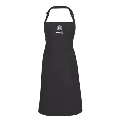 Personalised Black Bib Apron CH-PR150-P  Thumbnail