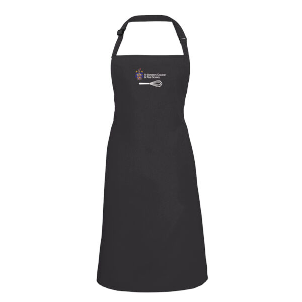 Personalised Black Bib Apron CH-PR150-P Thumbnail