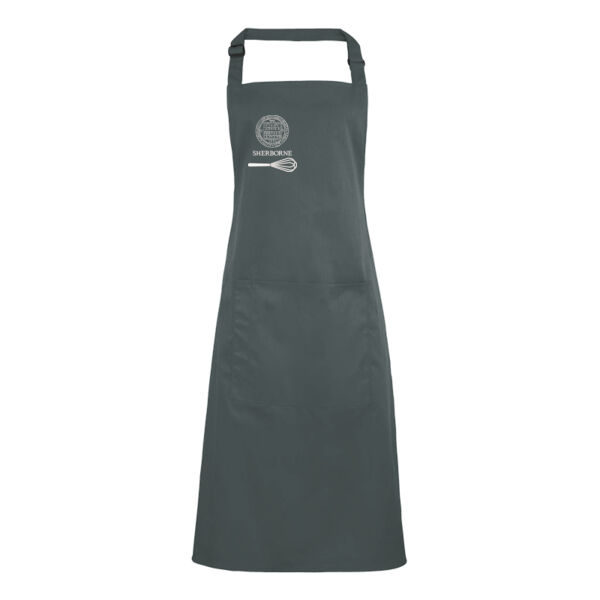 Personalised Grey Bib Apron CH-PR154-P Thumbnail