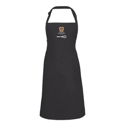 Personalised Black Bib Apron CH-PR150-P Thumbnail