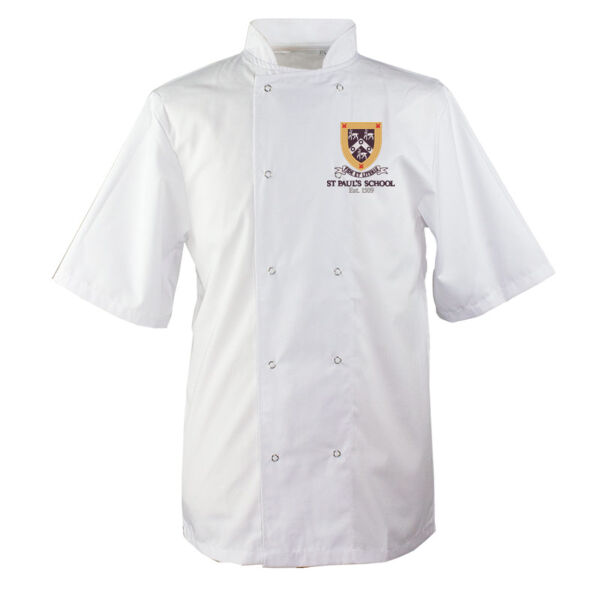 Personalised Short Sleeve Chef Jacket CH-KYLCH02-P Thumbnail