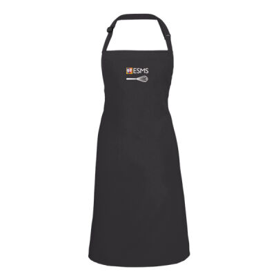Personalised Black Bib Apron CH-PR150-P Thumbnail