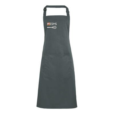 Personalised Grey Bib Apron CH-PR154-P Thumbnail