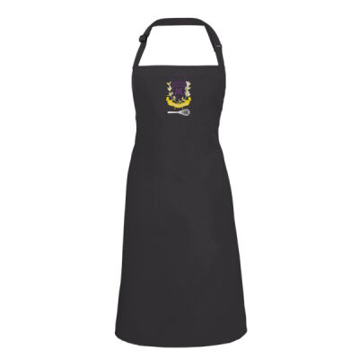 Personalised Black Bib Apron CH-PR150-P Thumbnail