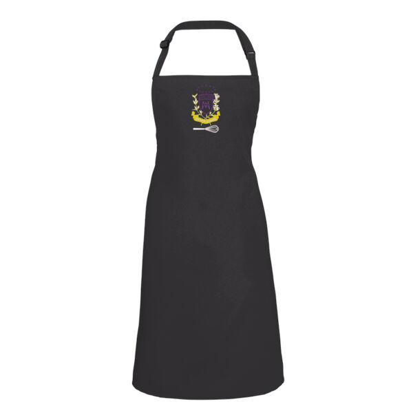 Personalised Black Bib Apron CH-PR150-P Thumbnail