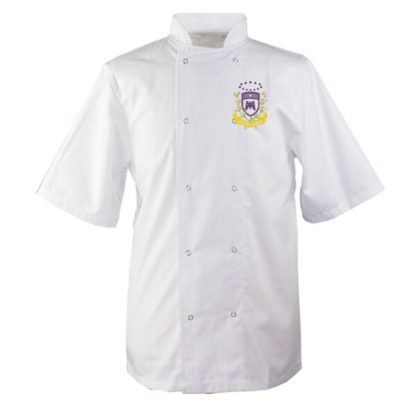 Personalised Short Sleeve Chef Jacket CH-KYLCH02-P Thumbnail