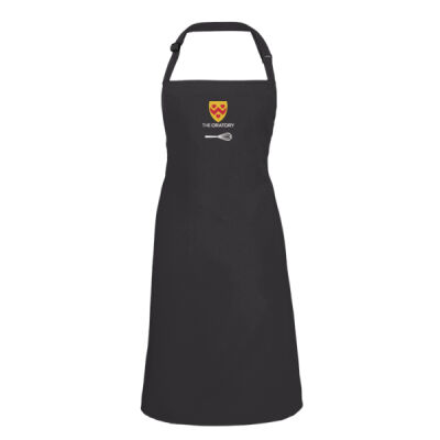 Personalised Black Bib Apron CH-PR150-P  Thumbnail