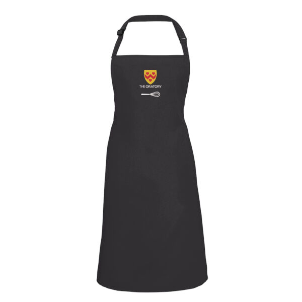 Personalised Black Bib Apron CH-PR150-P  Thumbnail