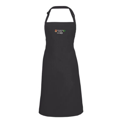 Personalised Black Bib Apron CH-PR150-P Thumbnail