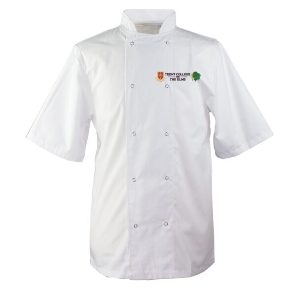 Personalised Short Sleeve Chef Jacket CH-KYLCH02-P Thumbnail