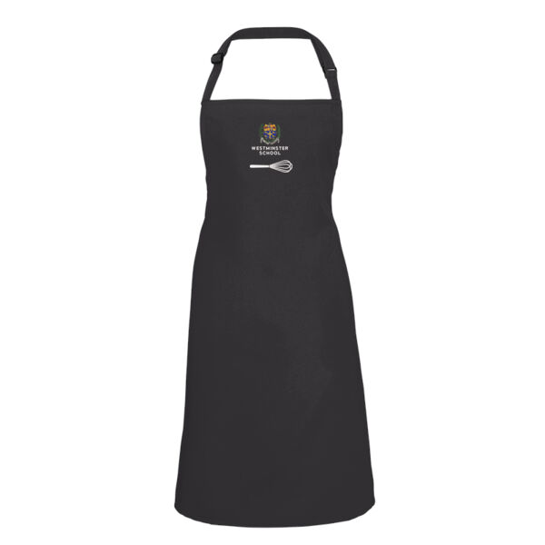 Personalised Black Bib Apron CH-PR150-P Thumbnail