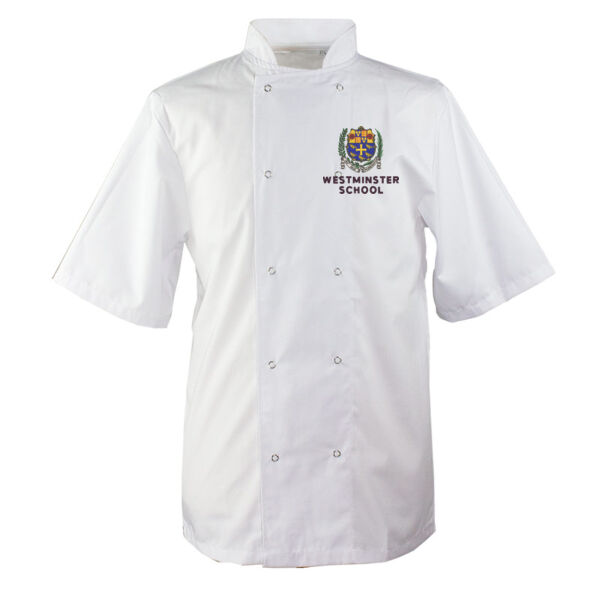 Personalised Short Sleeve Chef Jacket CH-KYLCH02-P Thumbnail