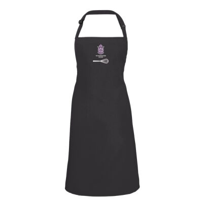 Personalised Black Bib Apron CH-PR150-P Thumbnail