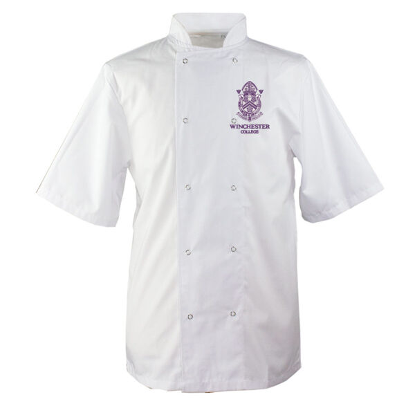 Personalised Short Sleeve Chef Jacket CH-KYLCH02-P Thumbnail