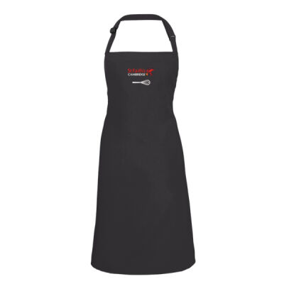 Personalised Black Bib Apron CH-PR150-P Thumbnail