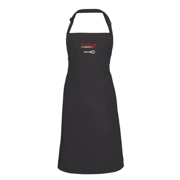 Personalised Black Bib Apron CH-PR150-P Thumbnail