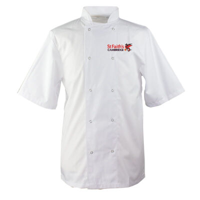 Personalised Short Sleeve Chef Jacket CH-KYLCH02-P Thumbnail
