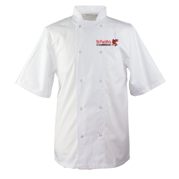 Personalised Short Sleeve Chef Jacket CH-KYLCH02-P Thumbnail