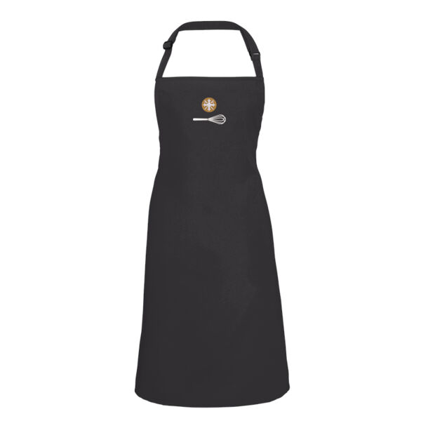 Personalised Black Bib Apron CH-PR150-P Thumbnail