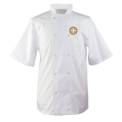 Personalised Short Sleeve Chef Jacket CH-KYLCH02-P Thumbnail