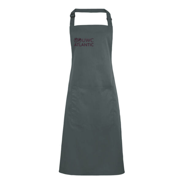 Personalised Grey Bib Apron CH-PR154-P Thumbnail