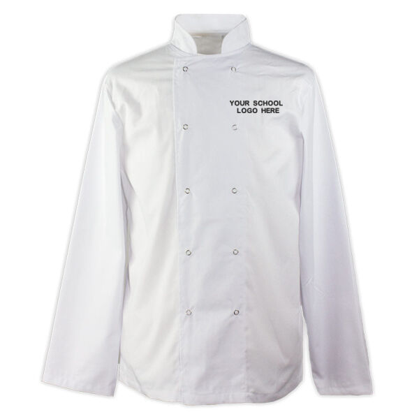 Long Sleeve Chefs Jacket CH-KYLCH01-P Thumbnail