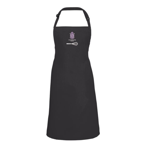 Personalised Black Bib Apron CH-PR150-P Thumbnail